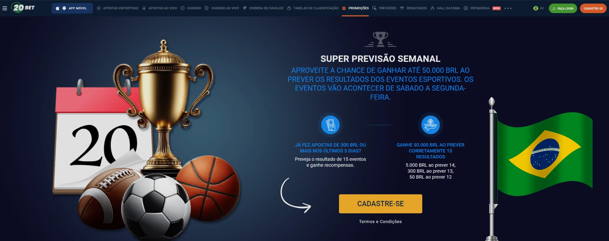 20Bet Promoções